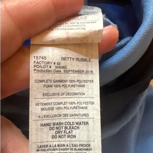 Flintstones Betty Barney and Bam Bam Rubble family costume set - Picture 2 of 5